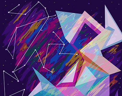 Geometric Space Abstract Erielle Gonzalez
